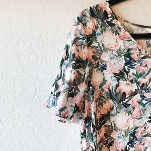Floral H&M Top
